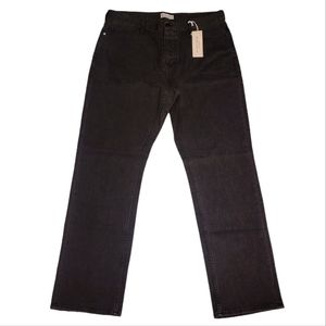 Five Four Los Angeles Mens Jeans Will Relaxed Style Black Denim Pants Large 36